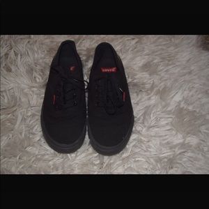 Levi black sneakers